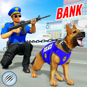 اسکرین شات 5 برنامه US Police Dog Bank Crime Chase