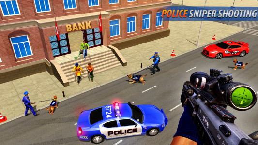 اسکرین شات 7 برنامه US Police Dog Bank Crime Chase