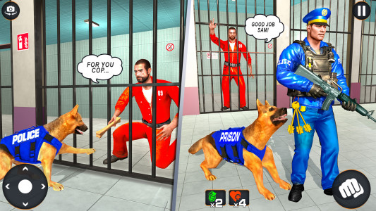اسکرین شات 6 بازی Police Dog Jail Prison Break
