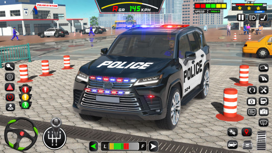 اسکرین شات 1 بازی Police Car Driving School Game