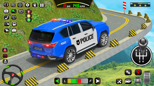 اسکرین شات 3 بازی Police Car Driving School Game