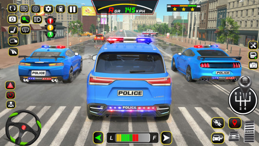 اسکرین شات 4 بازی Police Car Driving School Game