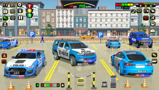 اسکرین شات 5 بازی Police Car Driving School Game