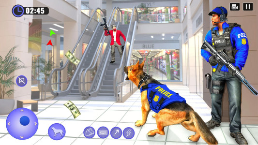 اسکرین شات 7 بازی US Police Dog City Crime Chase