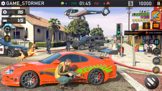 اسکرین شات 2 بازی US Police Dog City Crime Chase