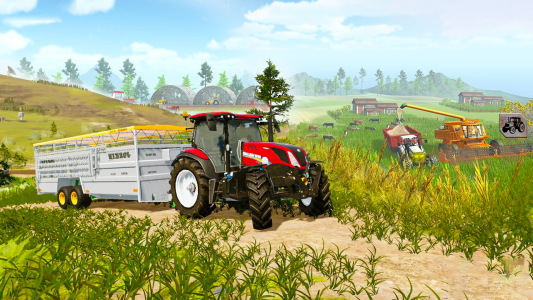 اسکرین شات 4 بازی Village Farming Game Simulator