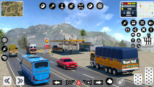اسکرین شات 5 بازی Euro Cargo Truck Driver Games