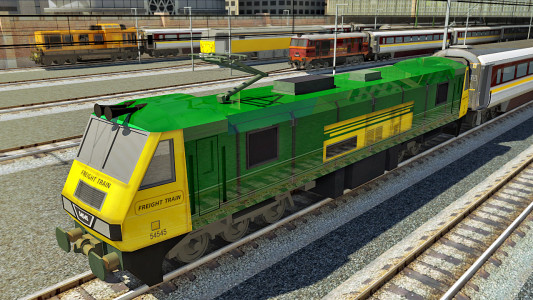 اسکرین شات 4 بازی Train Sim 2020 Modern Train 3D