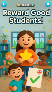 اسکرین شات 2 بازی Teacher Simulator Student life