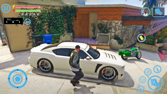 اسکرین شات 1 بازی City Gangster Crime Car Games