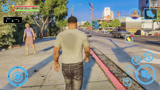 اسکرین شات 4 بازی City Gangster Crime Car Games