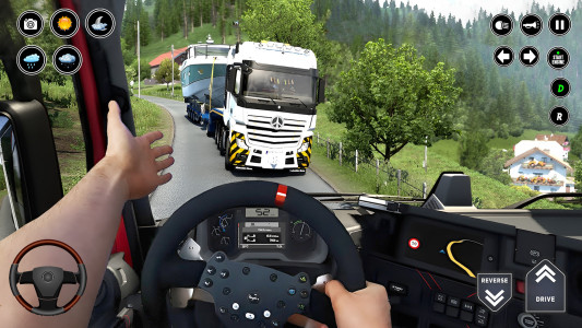 اسکرین شات 1 بازی US Truck Driving 3D Truck Game