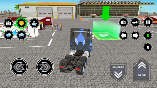 اسکرین شات 6 بازی US Truck Driving 3D Truck Game