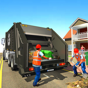 اسکرین شات 2 برنامه Real Garbage Truck Simulator