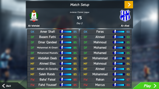 اسکرین شات 7 بازی Golden Team Soccer 18