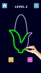 اسکرین شات 4 بازی Single Line Puzzle Drawing