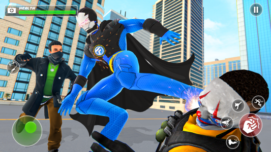 اسکرین شات 3 برنامه Robot Gangster Crime City