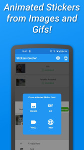 اسکرین شات 2 برنامه Sticker Creator
