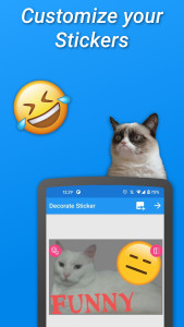اسکرین شات 4 برنامه Sticker Creator