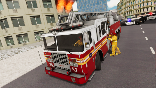 اسکرین شات 6 بازی Fire Truck Driving Simulator
