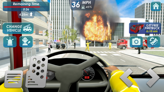 اسکرین شات 8 بازی Fire Truck Driving Simulator