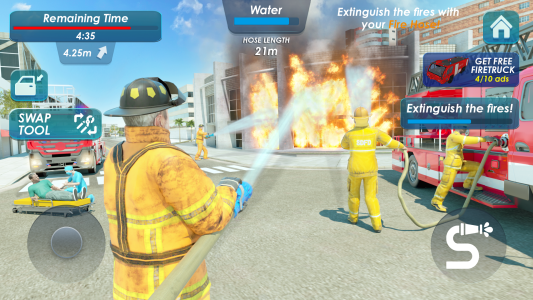 اسکرین شات 7 بازی Fire Truck Driving Simulator