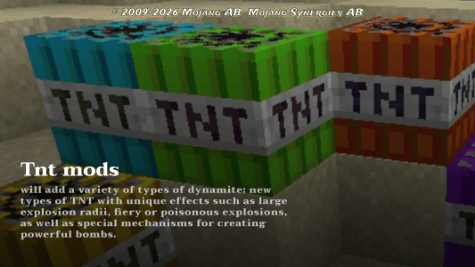 اسکرین شات 1 برنامه tnt mods for minecraft