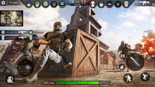اسکرین شات 3 بازی Frontline Shooter: PvP