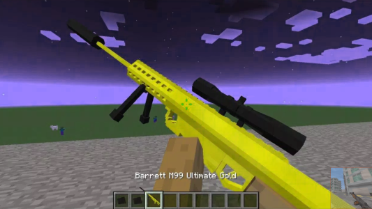 اسکرین شات 4 برنامه Guns and weapons For Minecraft