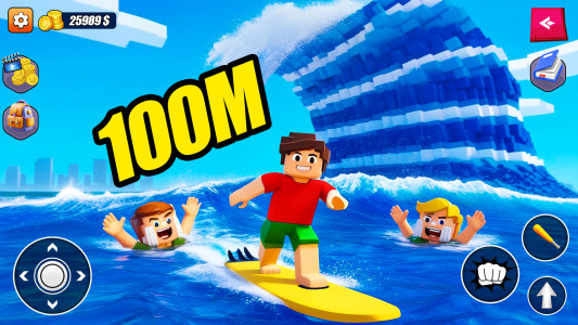 اسکرین شات 6 بازی Escape Tsunami For Brainrot 3D