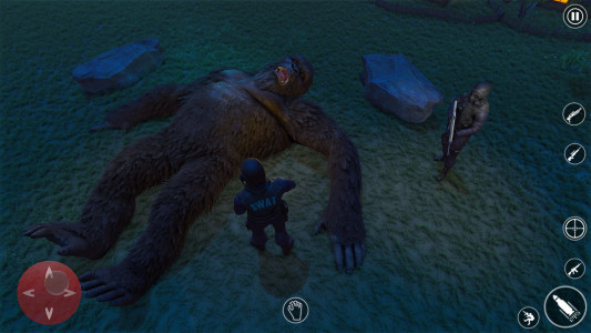 اسکرین شات 4 بازی Gorilla Monster Angry Hunter