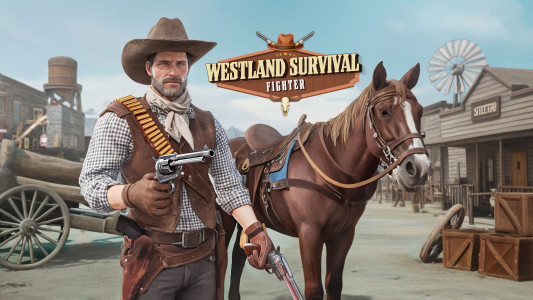 اسکرین شات 5 بازی Cowboy Westland Fighter 3d