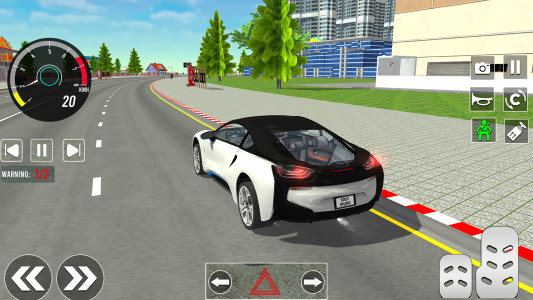 اسکرین شات 3 بازی US Car Driving School Car Game
