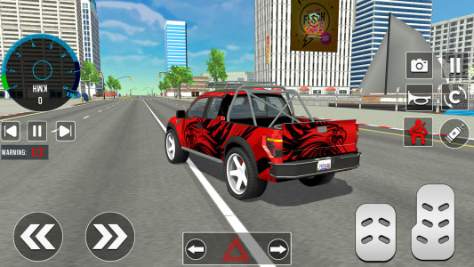 اسکرین شات 4 بازی US Car Driving School Car Game