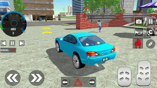 اسکرین شات 2 بازی US Car Driving School Car Game