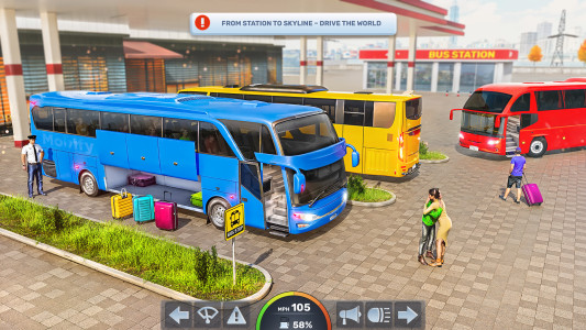 اسکرین شات 4 بازی Real Bus Simulator : My Bus 3D