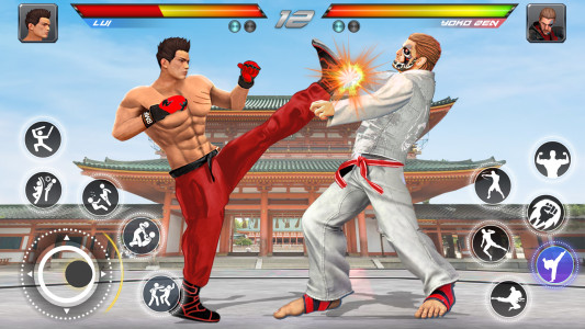 اسکرین شات 1 بازی Kung Fu Karate Boxing Games 3D