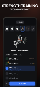 اسکرین شات 4 برنامه Gym Workout & Personal Trainer
