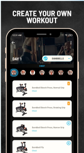 اسکرین شات 7 برنامه Dumbbell & Barbell Workout