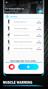 اسکرین شات 7 برنامه Home Workout No Equipment