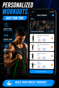 اسکرین شات 3 برنامه Resistance Band Workout by GFT