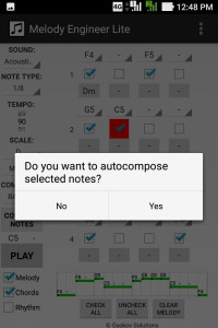 اسکرین شات 4 برنامه Melody Engineer Lite