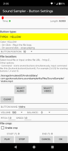 اسکرین شات 3 برنامه Sound Sampler Lite
