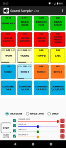 اسکرین شات 5 برنامه Sound Sampler Lite