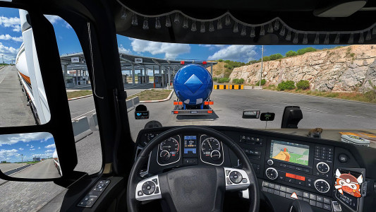 اسکرین شات 3 بازی US Mega Truck Driving Games 3D