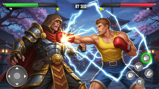 اسکرین شات 1 بازی Kung Fu Karate : Fighting Game