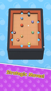 اسکرین شات 2 بازی Flick Pool Puzzle