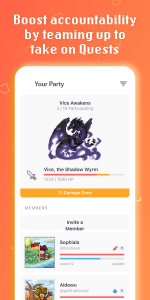 اسکرین شات 8 برنامه Habitica: Gamify Your Tasks