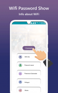 اسکرین شات 1 برنامه Wifi Password Show & view key