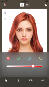 اسکرین شات 4 برنامه Hairstyle Try On - AI Haircut